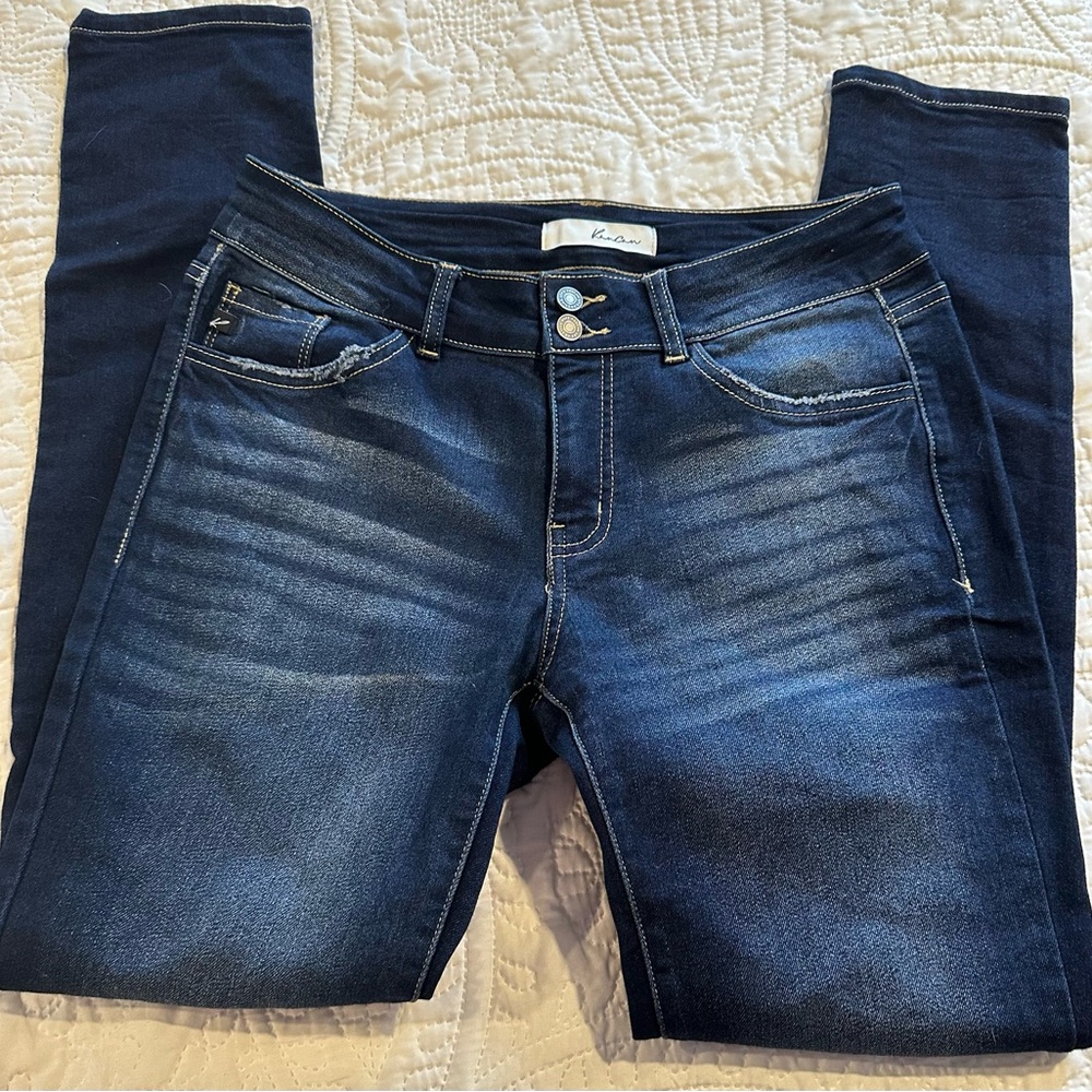 KanCan Women's Blue Denim Skinny Jeans